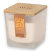Picture of HEART & HOME BAMBOO LARGE CANDLE - ORANGA ZEST & CLOVE OIL